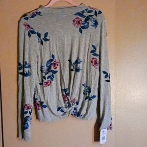 Mock neck shirt